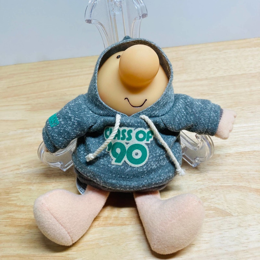ZIGGY  Class of 1990 Plastic Doll. 6 1/2 inches.  Pre-Owned